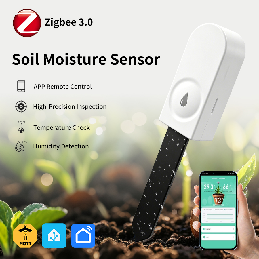 Smart Garden Moisture Sensor - Sensore di umidità del suolo Tuya