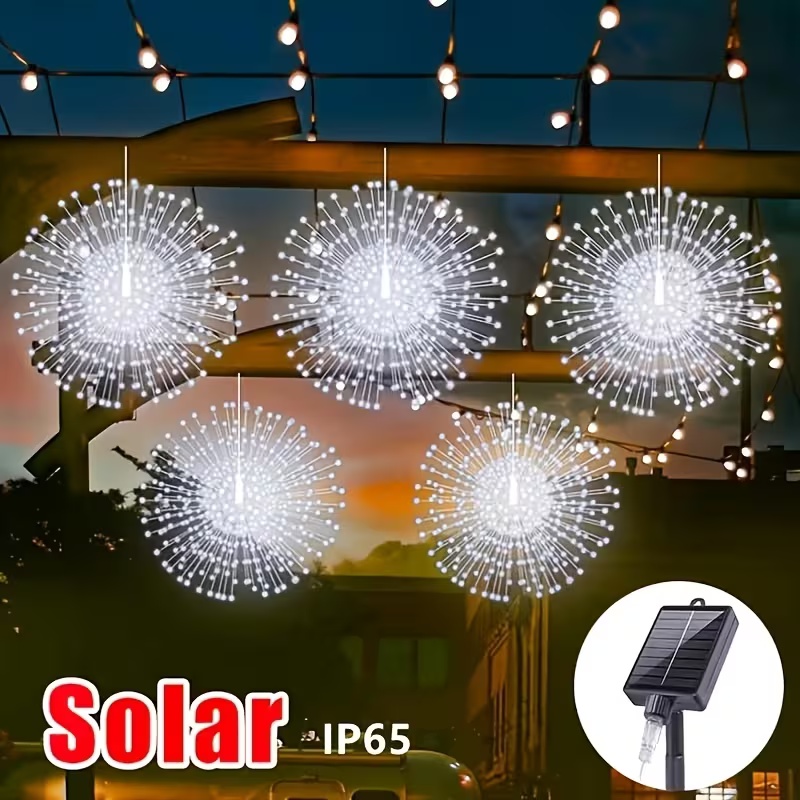 Smart Garden Umbrella - Luci a stringa LED solari a