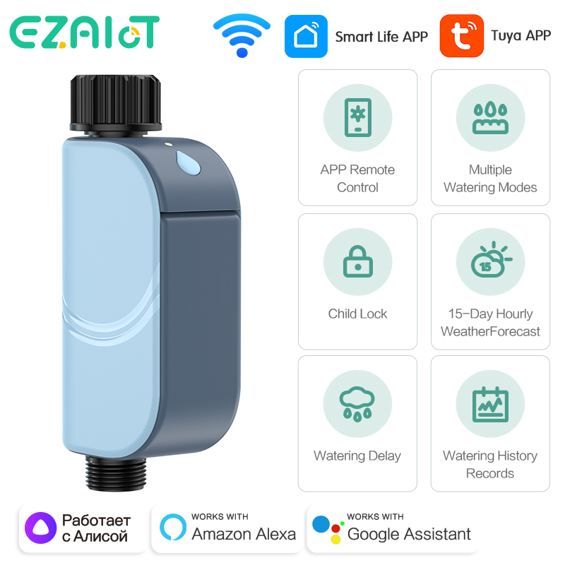 Smart Garden Auk - Smart Tuya WIFI timer per irrigazione