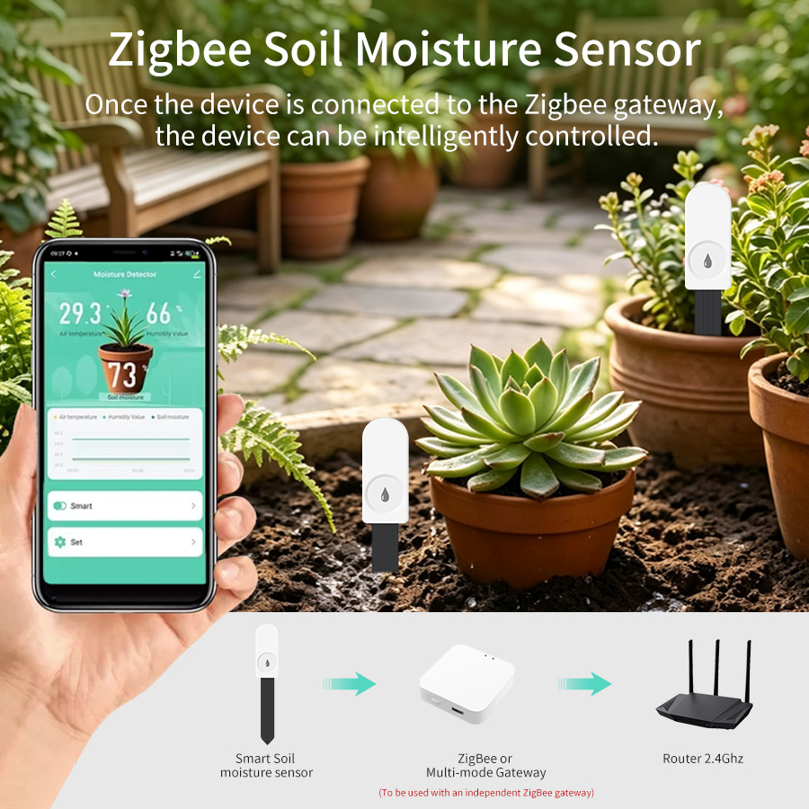 Sensore di umidità del suolo T - Smart Garden Moisture Sensor recensione e prezzo