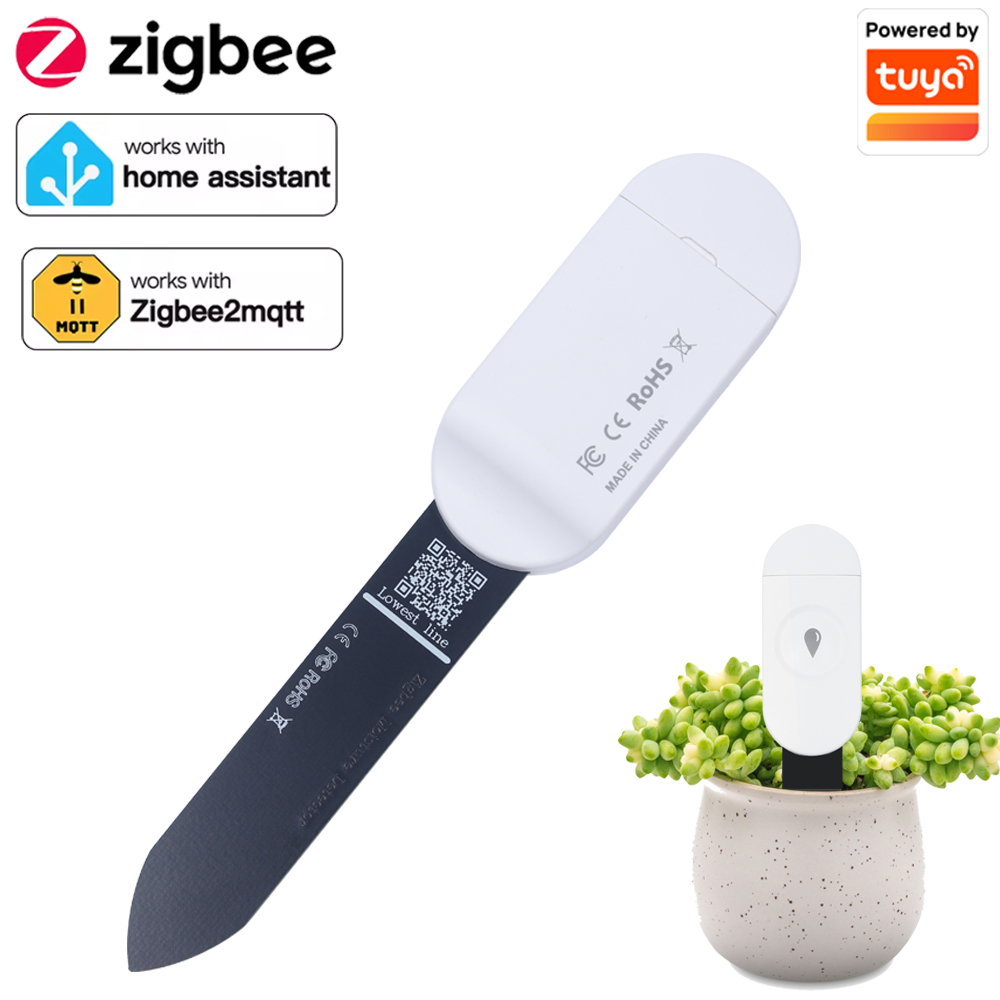 Tuya Zigbee Rilevatore di umid - Smart Garden Moisture Sensor recensione e prezzo