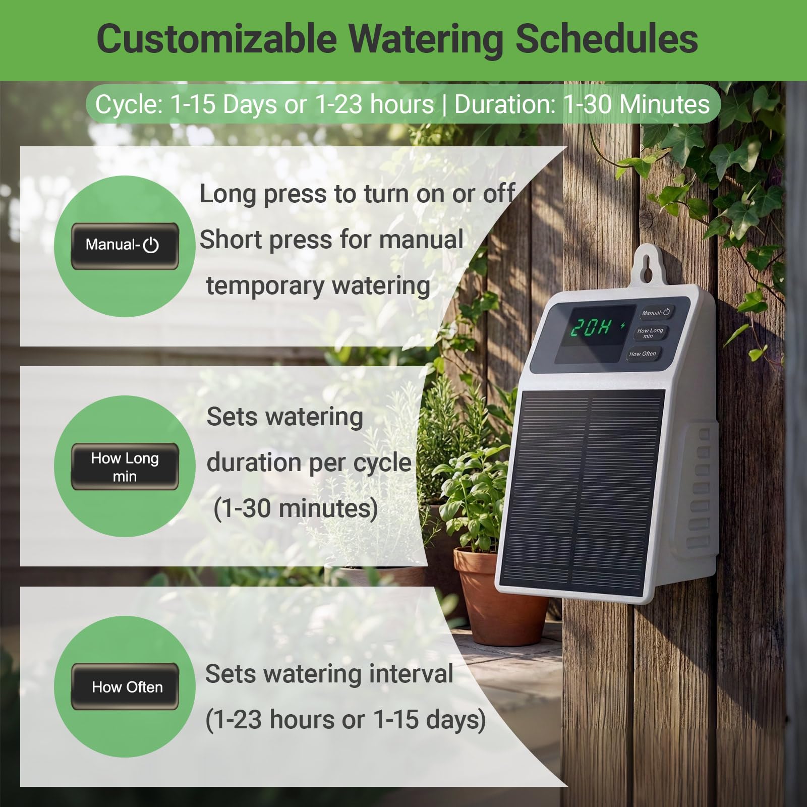 Sistema di irrigazione solare  - Smart Garden Auk recensione e prezzo