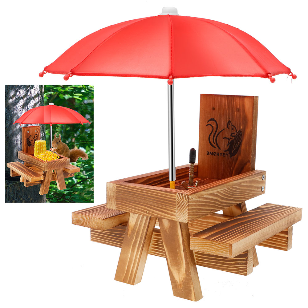 Mangiatoia per scoiattolo in l - Smart Garden Umbrella recensione e prezzo